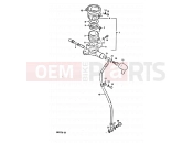 SUZUKI GP125U X (1999) 64 - MASTER CYLINDER (GP125X/D)