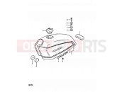 SUZUKI GP125U C (1978) 59 - FUEL TANK (GP125UNE14)