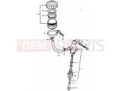 SUZUKI GS1000 C (1978) 56 - REAR MASTER CYLINDER