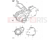 SUZUKI GS1000 N (1992) 6 - CRANKCASE LH COVER