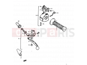 SUZUKI GS1000 N (1992) 45 - LH HANDLE SWITCH