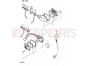 SUZUKI GS1000G X (1999) 38 - TURN SIGNAL LAMP (MODEL X : E21)