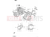 SUZUKI GS1100G D (1983) 7 - CRANKCASE COVER
