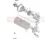 SUZUKI GS1100G D (1983) 17 - CLUTCH