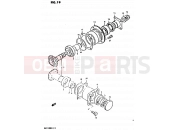 SUZUKI GS1100G D (1983) 19 - SECONDARY DRIVE GEAR