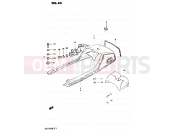 SUZUKI GS1100G D (1983) 43 - TAIL COVER (MODEL D)
