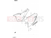 SUZUKI GS1100G D (1983) 45 - FRAME COVER (MODEL D)