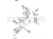 SUZUKI GS1100G D (1983) 59 - REAR SWINGING ARM (MODEL D)