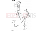 SUZUKI GS1100G D (1983) 64 - REAR MASTER CYLINDER