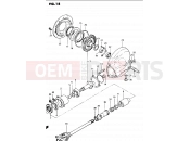 SUZUKI GS1100G E (1984) 18 - PROPELLER SHAFT - FINAL DRIVE GEAR