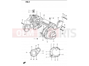 SUZUKI GS1100G F (1985) 5 - CRANKCASE COVER