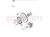 SUZUKI GS1100G F (1985) 8 - STARTER CLUTCH