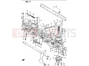 SUZUKI GS1100G F (1985) 11 - CARBURETOR