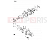 SUZUKI GS1100G F (1985) 16 - SECONDARY DRIVE GEAR