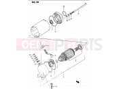 SUZUKI GS1100G F (1985) 20 - STARTING MOTOR (MODEL F/G)