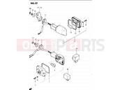 SUZUKI GS1100G F (1985) 27 - TURN SIGNAL LAMP (E01, E06, E24)