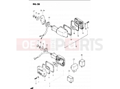 SUZUKI GS1100G F (1985) 28 - TURN SIGNAL LAMP (E02, E04, E15, E16, E17, E18, E22, E26)