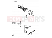 SUZUKI GS1100G F (1985) 45 - RIGHT HANDLE SWITCH
