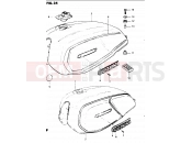 SUZUKI GS1100G G (1986) 34 - FUEL TANK