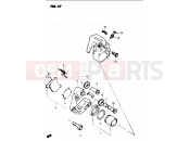 SUZUKI GS1100G G (1986) 47 - FRONT CALIPERS