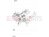 SUZUKI GS1100GK /GS1100GK2 Z (1982) 16 - MUFFLER