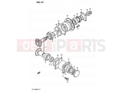 SUZUKI GS1100GK /GS1100GK2 Z (1982) 19 - SECONDARY DRIVE GEAR