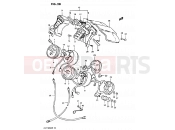 SUZUKI GS1100GK /GS1100GK2 Z (1982) 28 - SPEEDOMETER - TACHOMETER