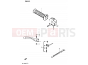 SUZUKI GS1100GK /GS1100GK2 Z (1982) 52 - RIGHT HANDLE SWITCH
