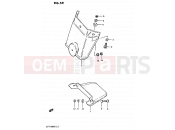 SUZUKI GS1100GK /GS1100GK2 Z (1982) 59 - REAR FENDER EXTENSION (OPTIONAL)