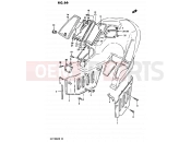 SUZUKI GS1100GK /GS1100GK2 Z (1982) 66 - COWLING (NO.2)
