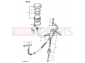 SUZUKI GS1100GK /GS1100GK2 Z (1982) 62 - REAR MASTER CYLINDER