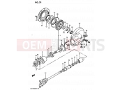 SUZUKI GS1100GK D (1983) 21 - PROPELLER SHAFT - FINAL DRIVE GEAR