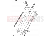 SUZUKI GS1100GK D (1983) 47 - FRONT FORK (GS1100GK2/GKD)