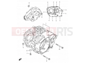 SUZUKI GS125 / GS125E / GS125ES Z (1982) 6 - CRANKCASE (GS125D,GS125UR)