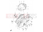 SUZUKI GS125 / GS125E / GS125ES Z (1982) 7 - CRANKCASE COVER (SEE NOTE)