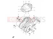SUZUKI GS125 / GS125E / GS125ES Z (1982) 8 - CRANKCASE COVER (GS125Z/D/UR)