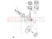 SUZUKI GS125 / GS125E / GS125ES Z (1982) 9 - CRANKSHAFT