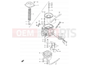 SUZUKI GS125 / GS125E / GS125ES Z (1982) 14A - CARBURETOR (GS125ESK/ESL E24, MODEL M/R)