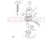SUZUKI GS125 / GS125E / GS125ES Z (1982) 14B - CARBURETOR (MODEL R P37)