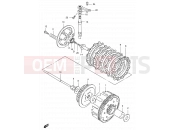 SUZUKI GS125 / GS125E / GS125ES Z (1982) 18 - CLUTCH
