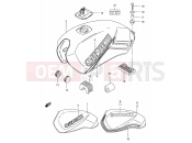 SUZUKI GS125 / GS125E / GS125ES Z (1982) 43 - FUEL TANK