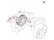 SUZUKI GS125 / GS125E / GS125ES Z (1982) 23 - MAGNETO (SEE NOTE)