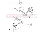 SUZUKI GS125 / GS125E / GS125ES Z (1982) 33 - TURN SIGNAL LAMP (SEE NOTE)