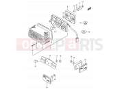 SUZUKI GS125 / GS125E / GS125ES Z (1982) 37 - REAR COMBINATION LAMP