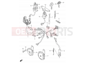 SUZUKI GS125 / GS125E / GS125ES Z (1982) 38 - WIRING HARNESS