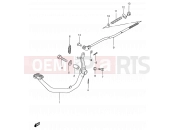 SUZUKI GS125 / GS125E / GS125ES Z (1982) 41 - REAR BRAKE
