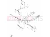 SUZUKI GS125 / GS125E / GS125ES Z (1982) 64 - REAR SWINGING ARM