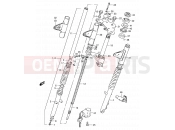 SUZUKI GS125 / GS125E / GS125ES Z (1982) 50 - FRONT FORK
