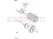SUZUKI GS125SU Y (2000) 17 - CLUTCH