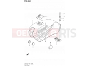 SUZUKI GS125SU Y (2000) 38A - FUEL TANK (MODEL Y/K1)